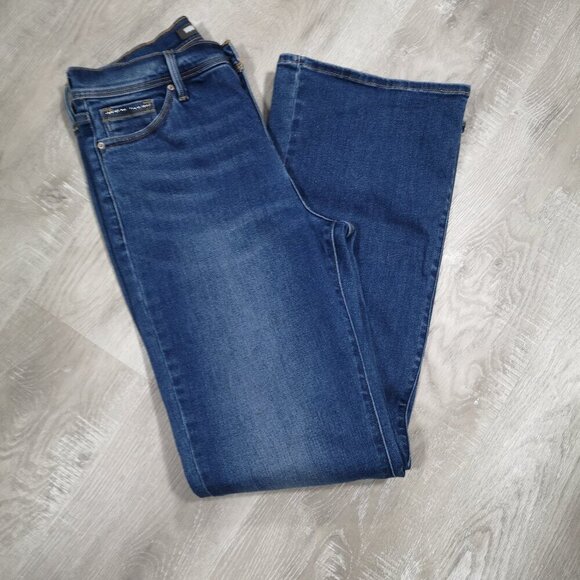 Levi's Ladies 512 Perfectly Slimming Bootcut Medium Wash Blue Jeans - Picture 7 of 11